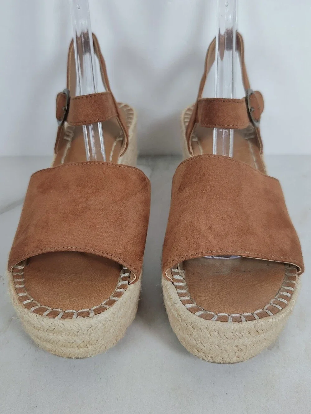 Universal Thread Morgan Espadrille Platform Wedge Sandals, Sz 8.5